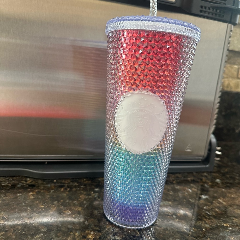 Starbucks Prism Tumbler - Red, Purple, Blue
